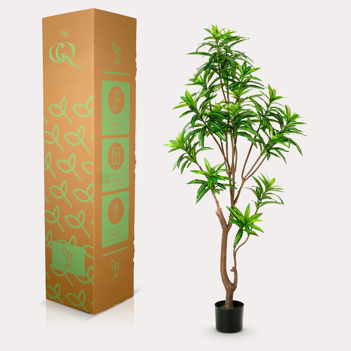 Kunstpflanze - Dracaena - Drachenbaum