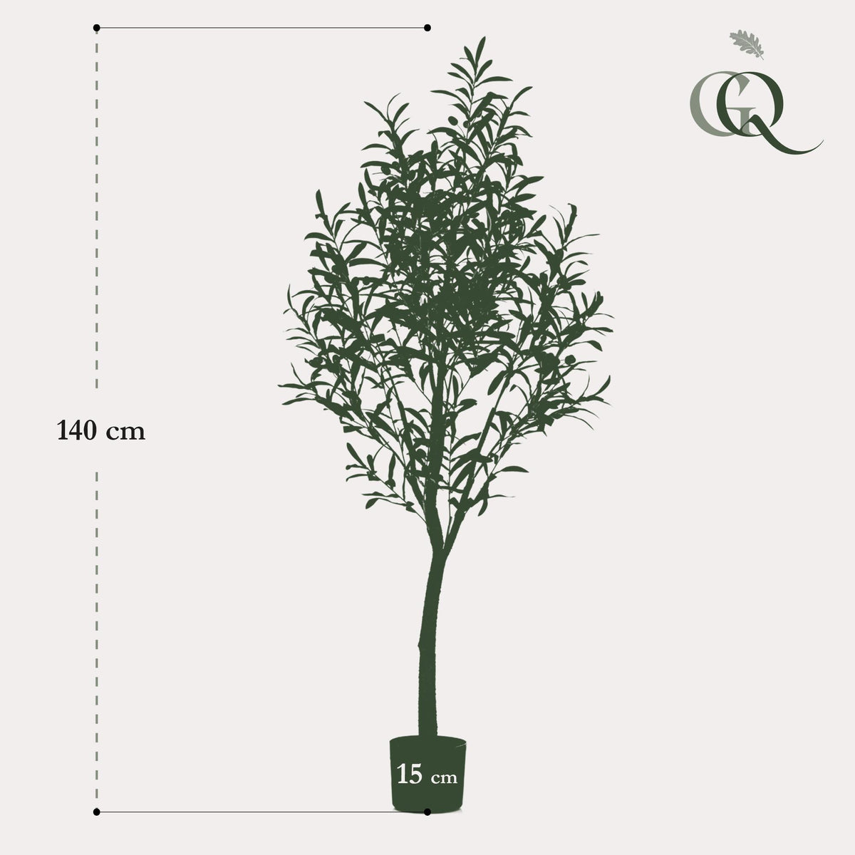 Kunstpflanze - Olea europaea - Olivenbaum