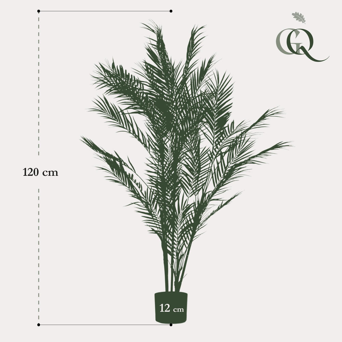 Kunstpflanze - Chamaedorea Elegans - Bergpalme