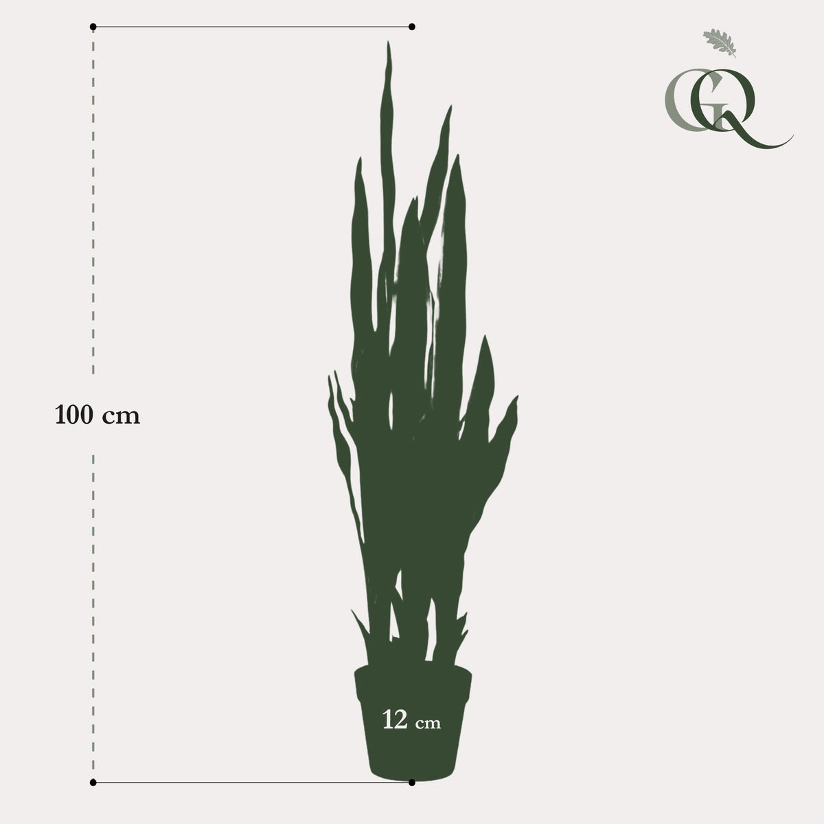 Kunstpflanze - Sansevieria Trifasciata - Bogenhanf