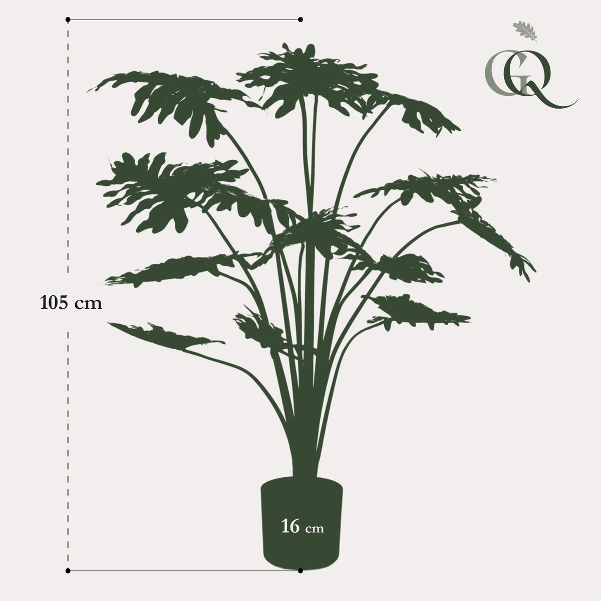 Kunstpflanze - Philodendron