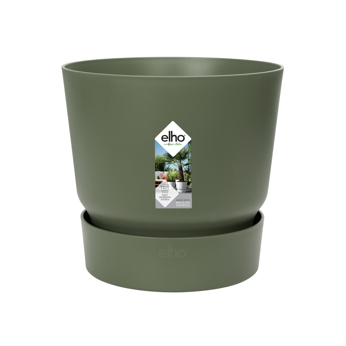 Pot elho Greenville Round green - D39 x H37