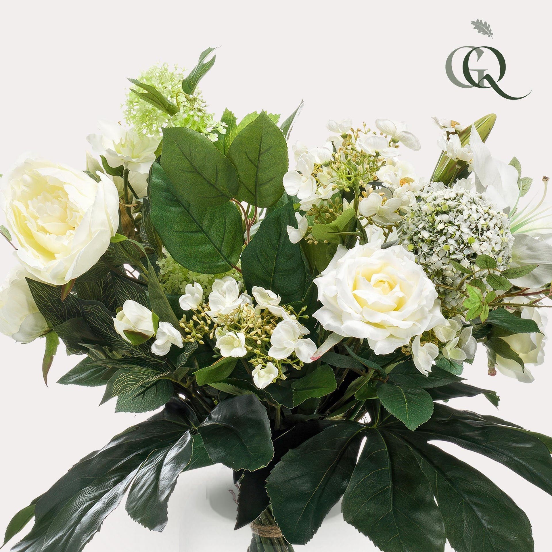 Kunstblumenstrauß M – White Dream – 60 cm