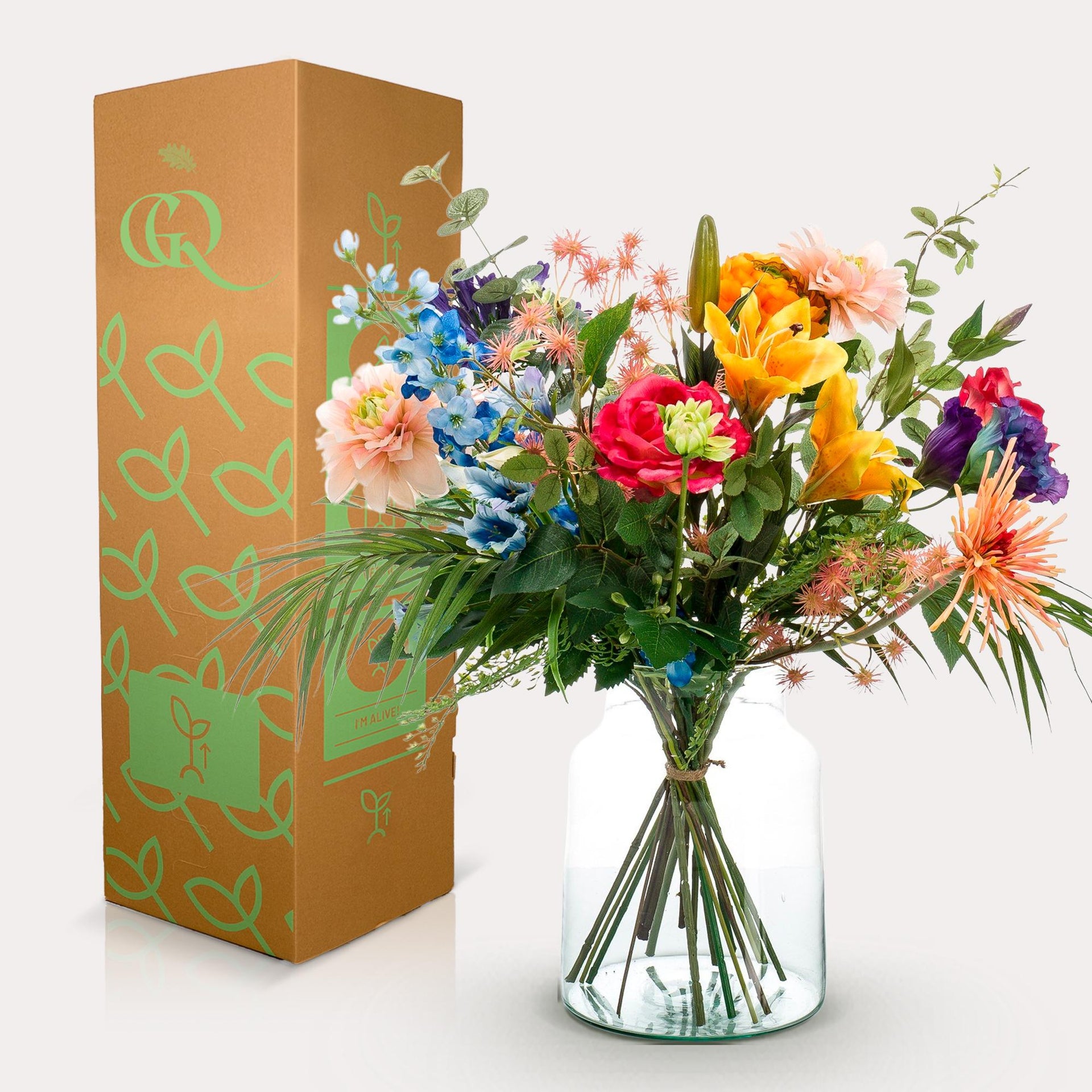 Kunstblumenstrauß M – Pretty Powerful – 67 cm