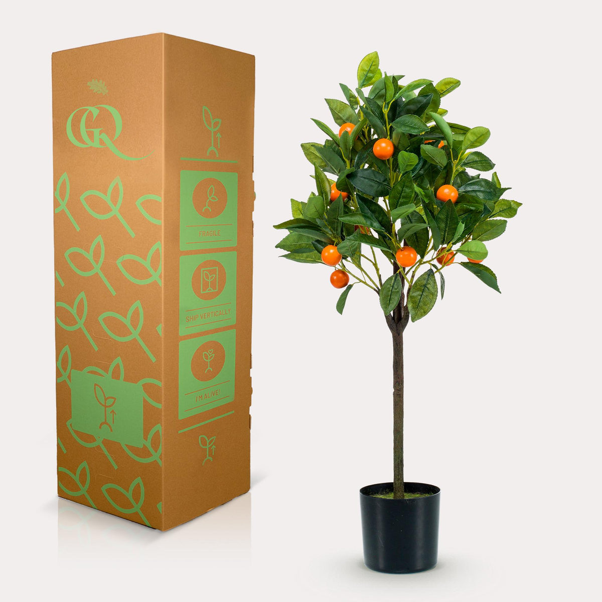 Kunstpflanze - Citrus sinensis - Orangenbaum