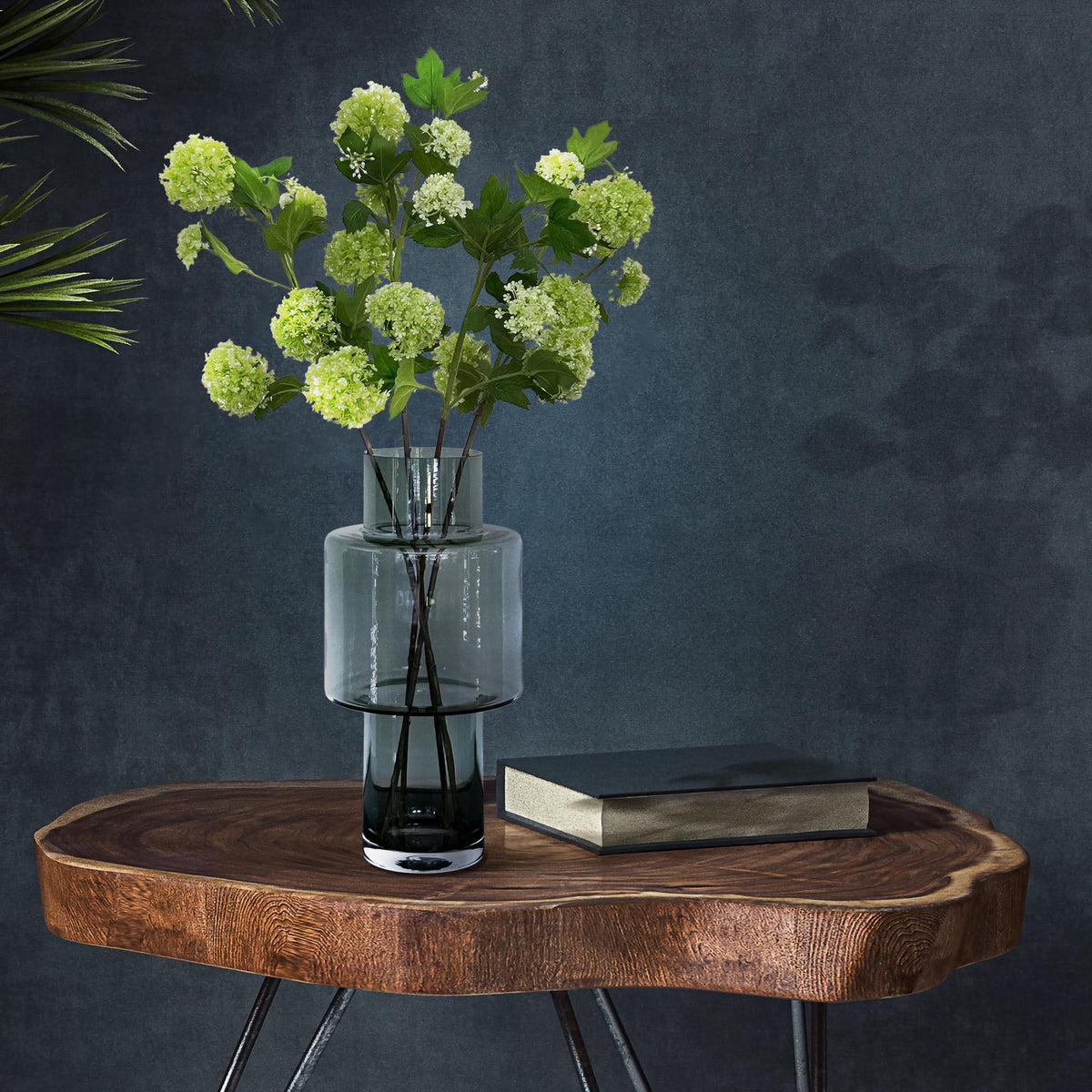 Kunstbloemen Solo - Crème - Viburnum Opulus Branches - x 4