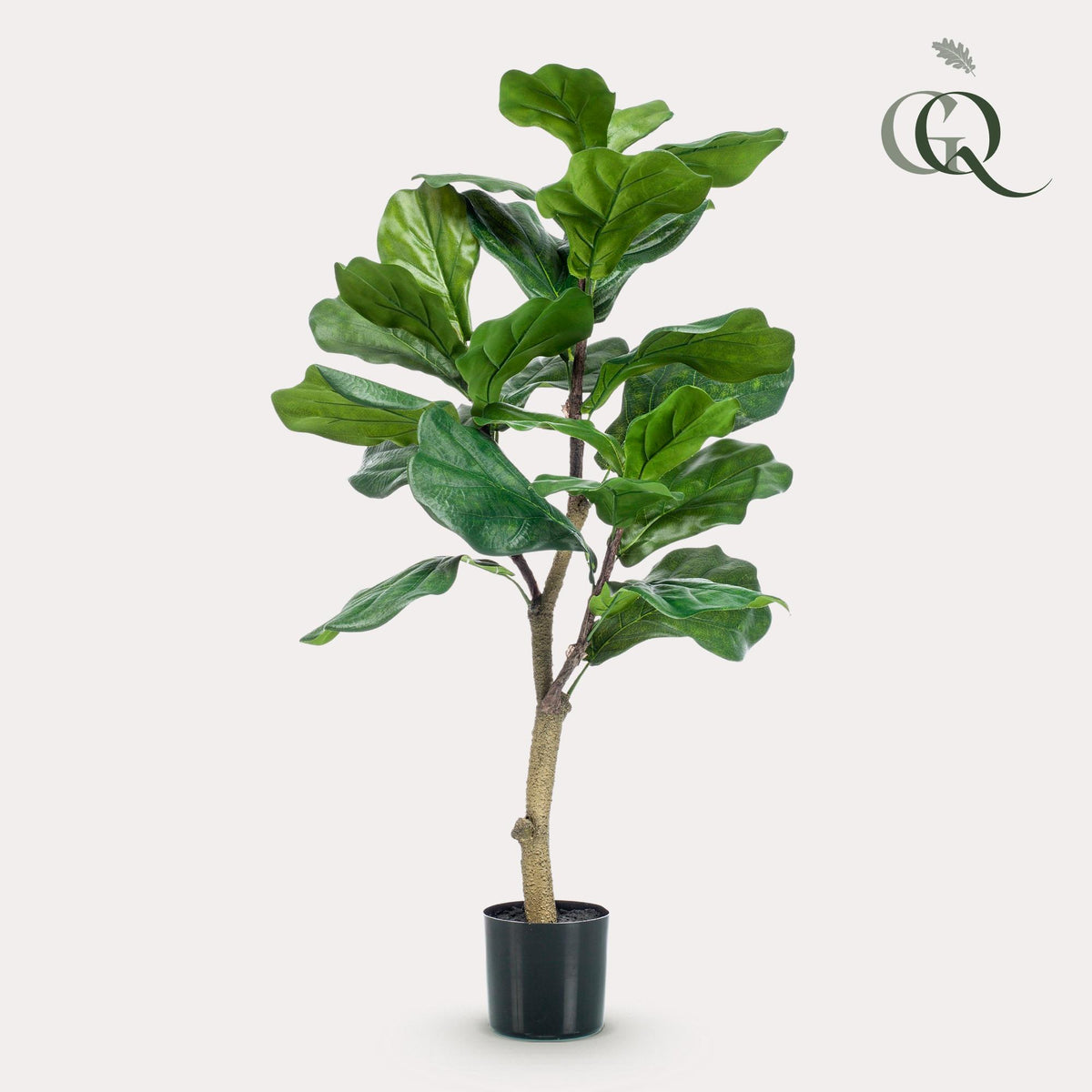 Kunstpflanze - Ficus Lyrata - Tabakspflanze