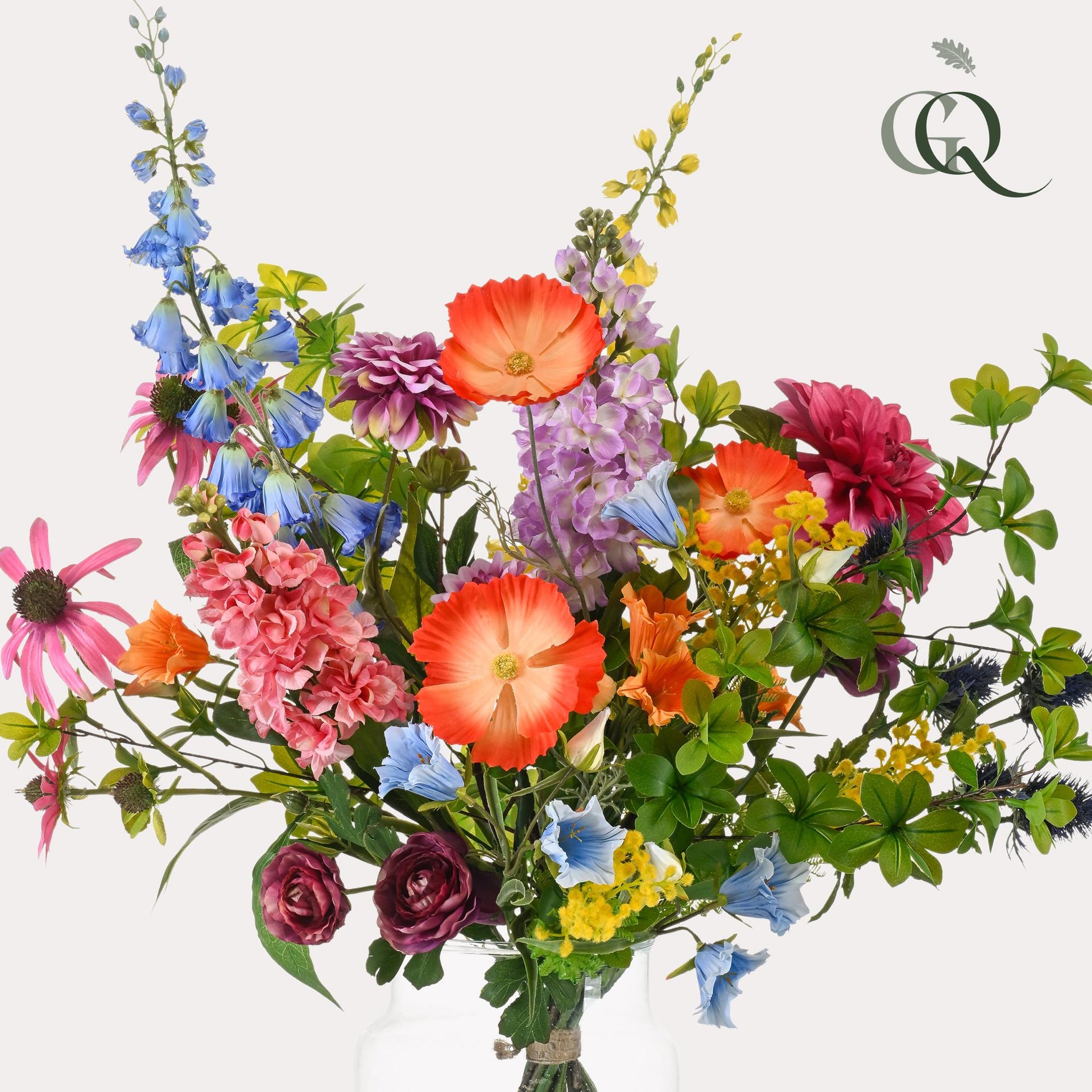 Kunstblumenstrauß Electric Elegance Deluxe XL – 90 cm