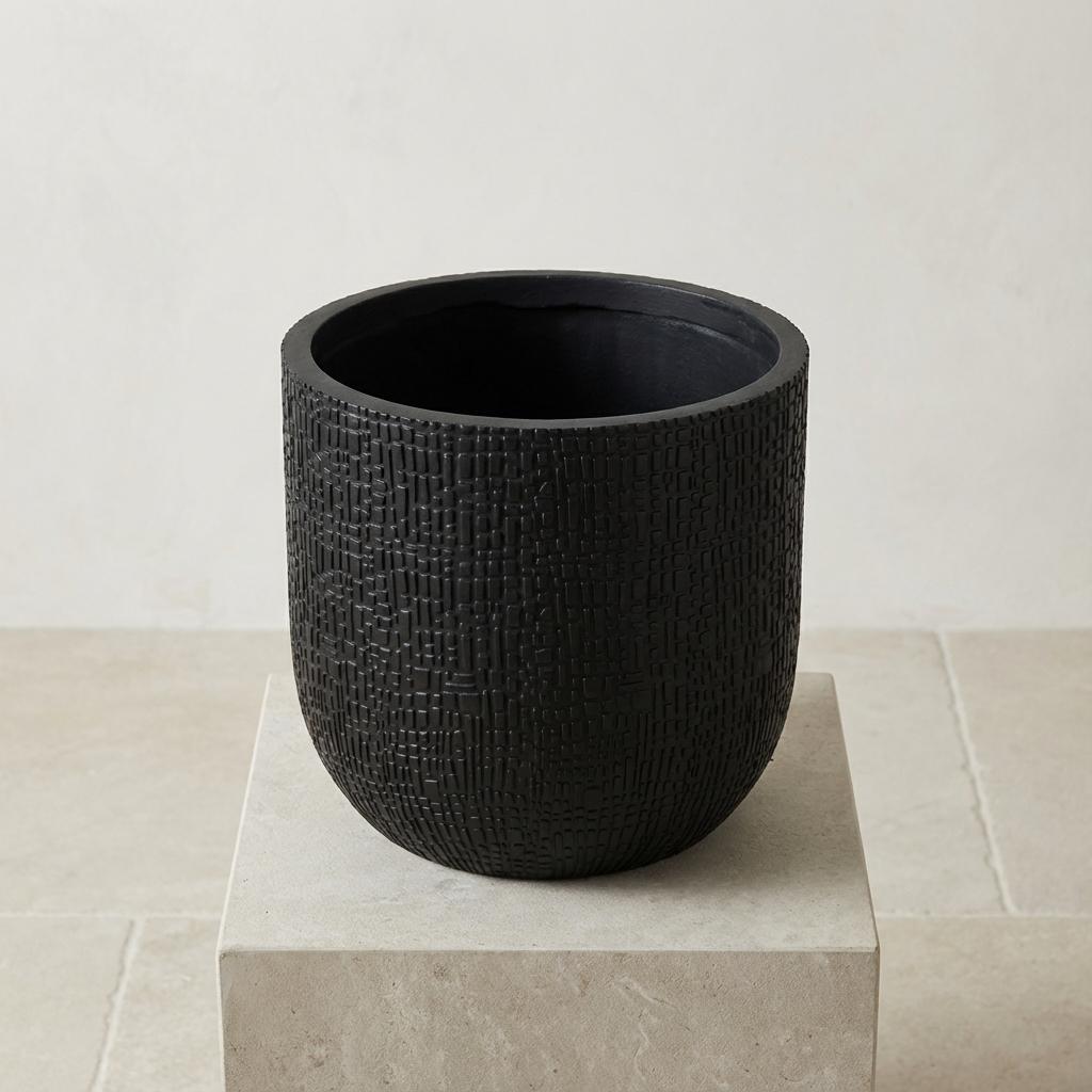 Capi Pot Bol Skin Antraciet - D14cm