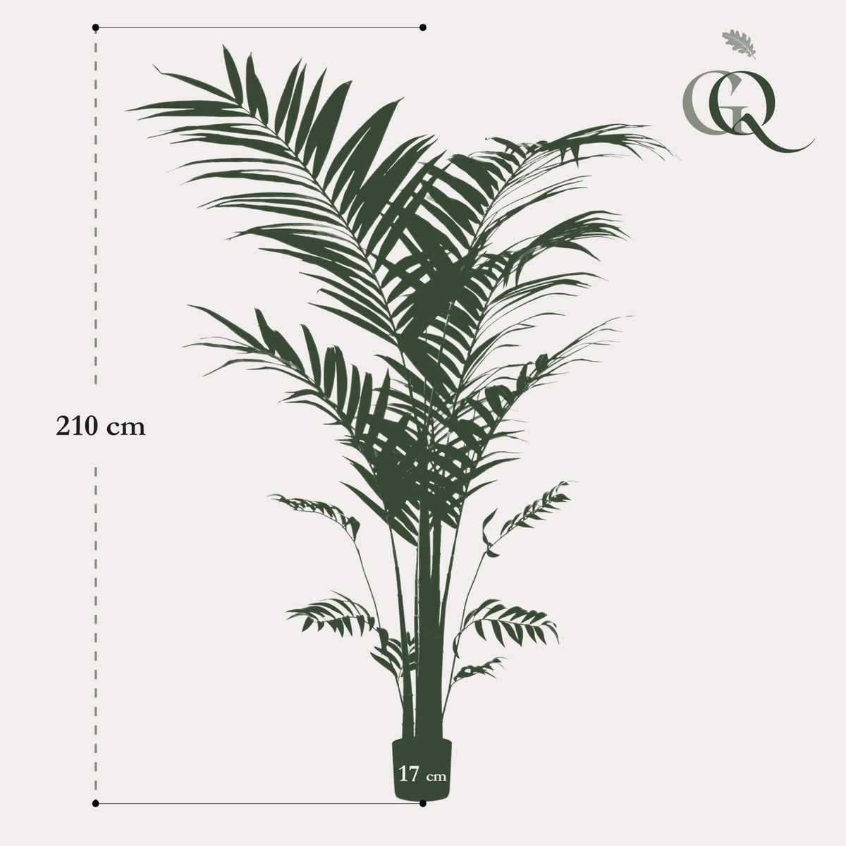 Kunstplant - Kentia -Kentiapalm