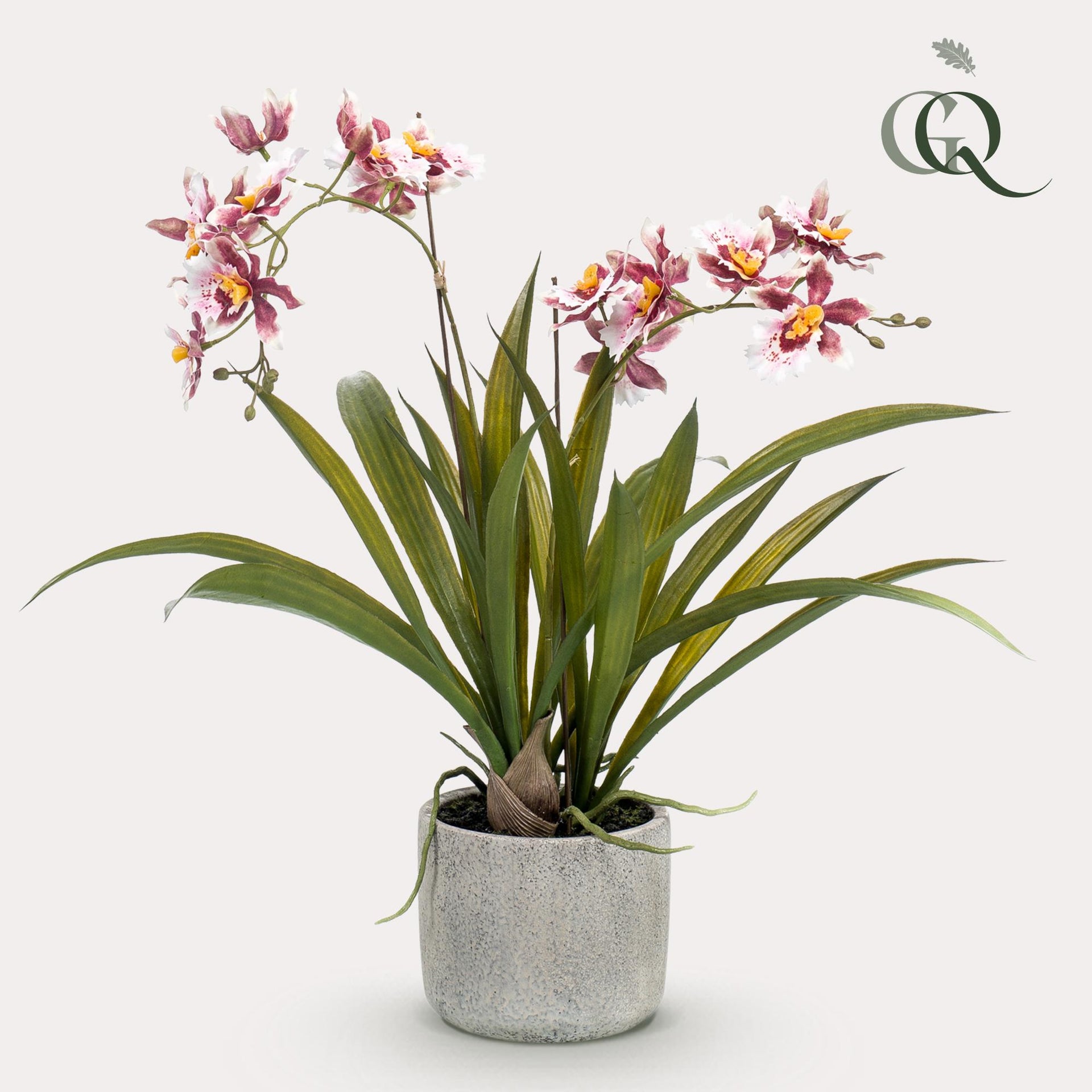 Kunstorchidee Bordeaux – 45 cm
