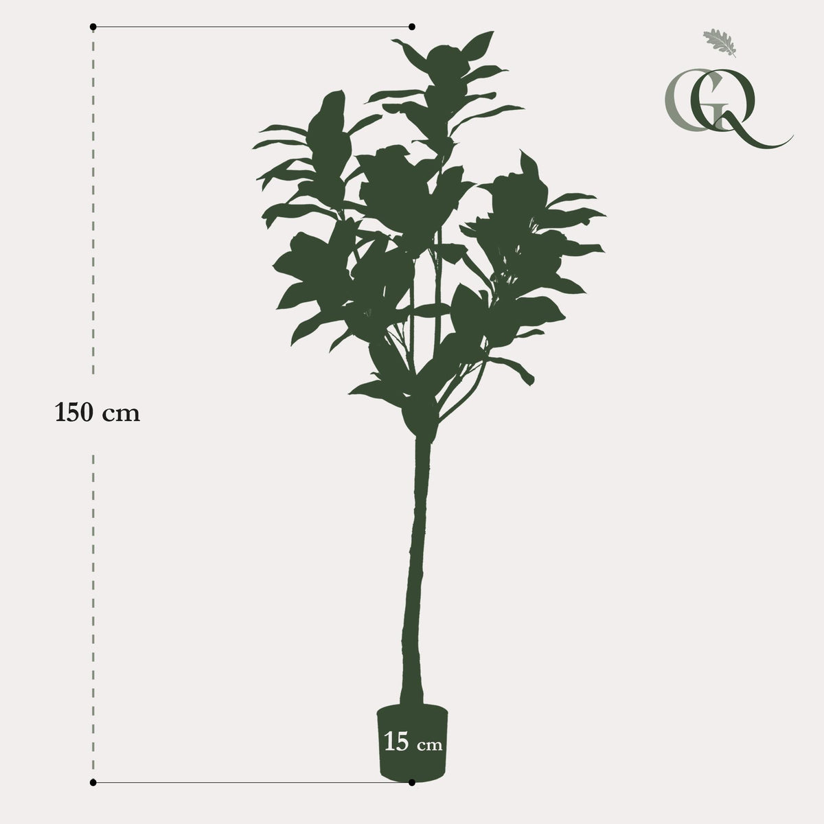 Kunstpflanze - Magnolia Grandiflora