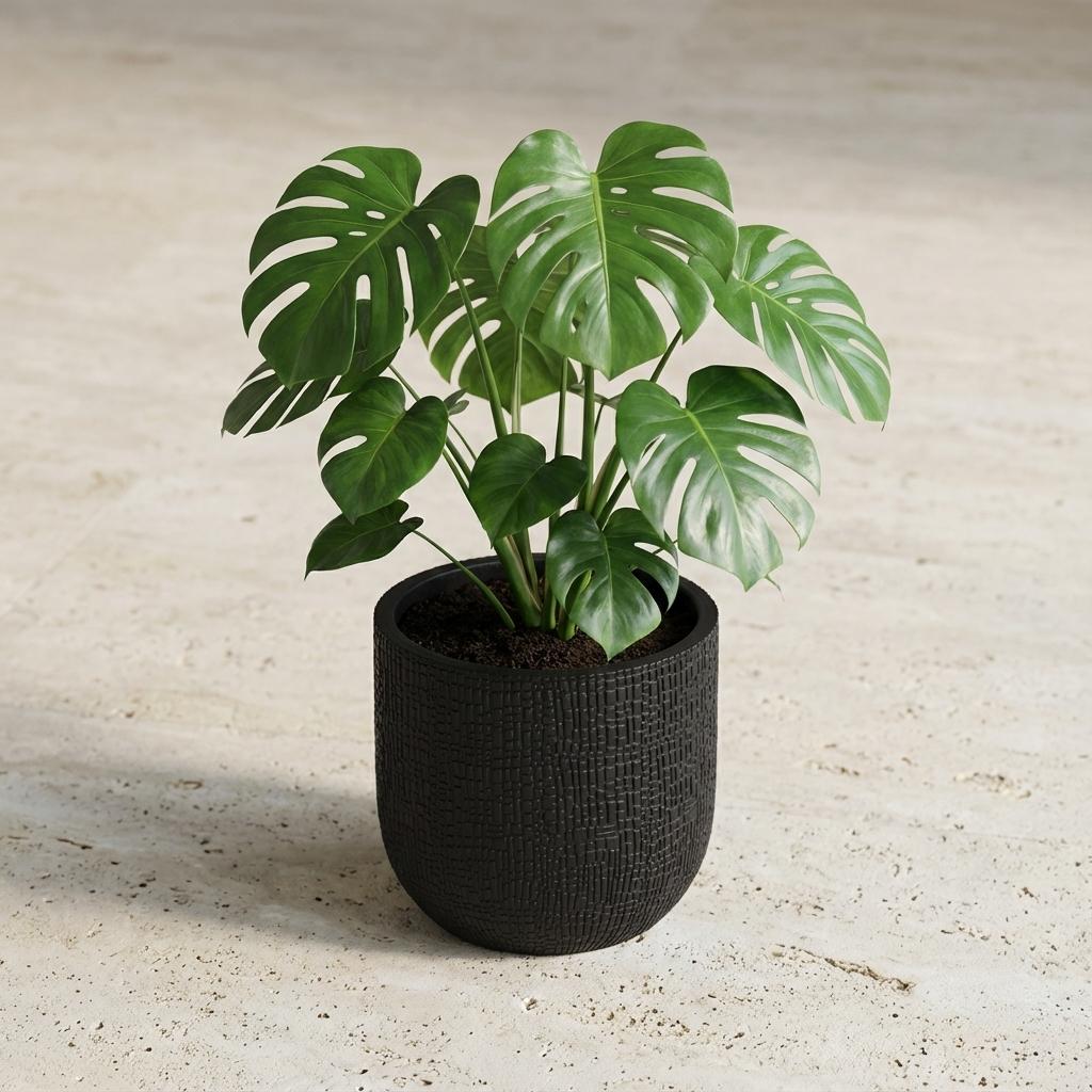 Capi Pot Bol Skin Antraciet - D17cm - H15cm