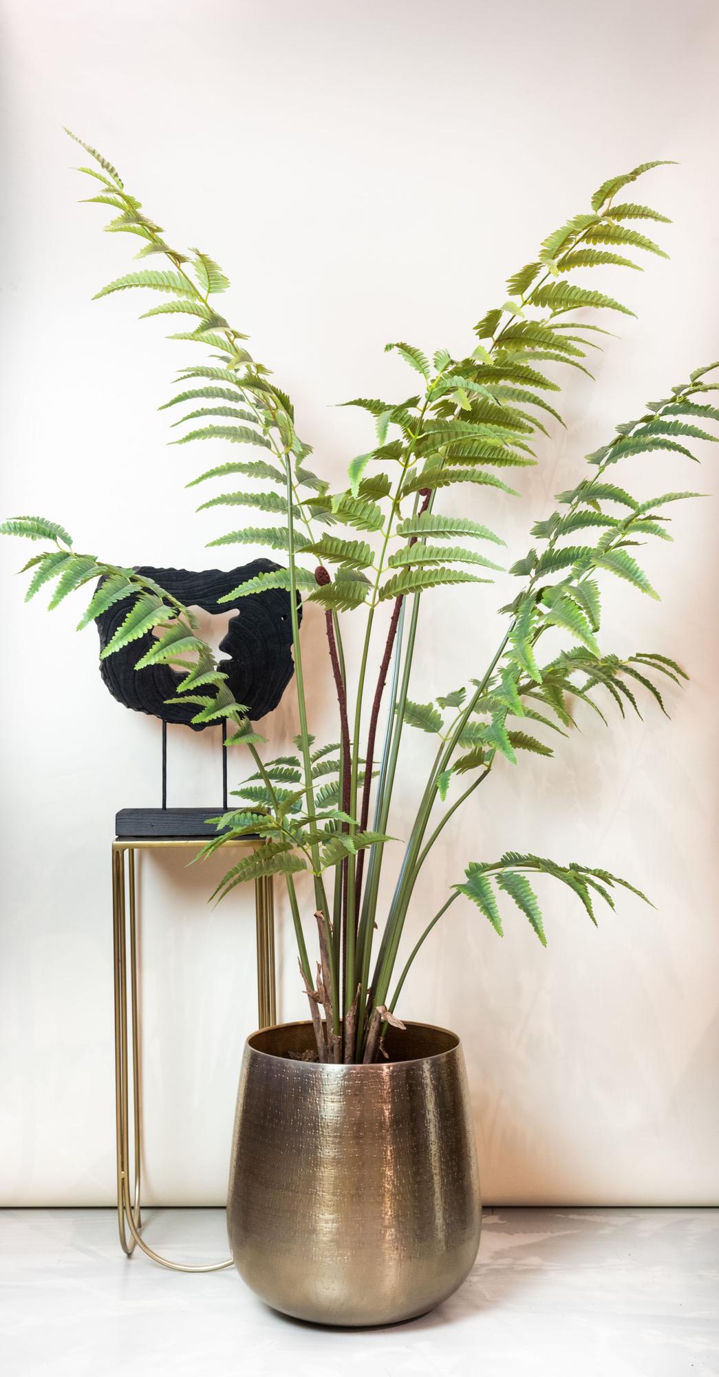 Kunstpflanze – Rumohra adiantiformis – Lederfarn – 150 cm