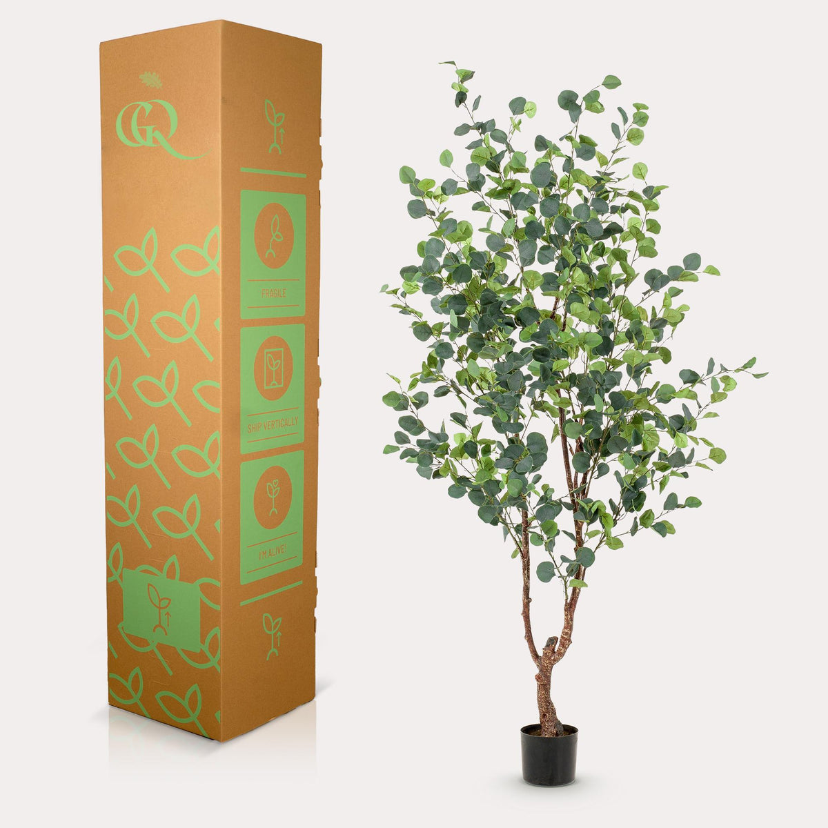 Kunstpflanze - Eucalyptusbaum - Blauer Gummibaum