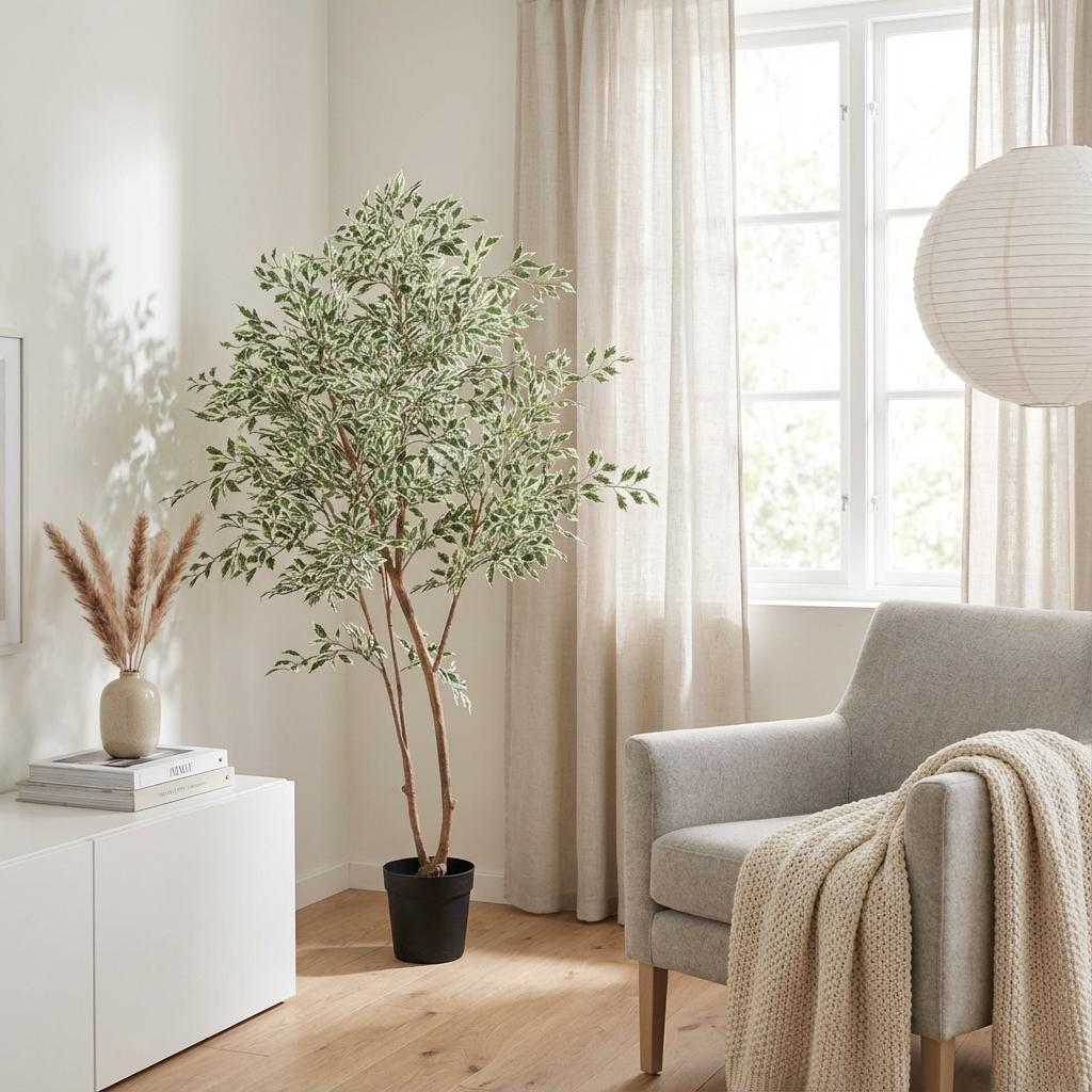 ARTIFICIAL Ficus benjamina variegata