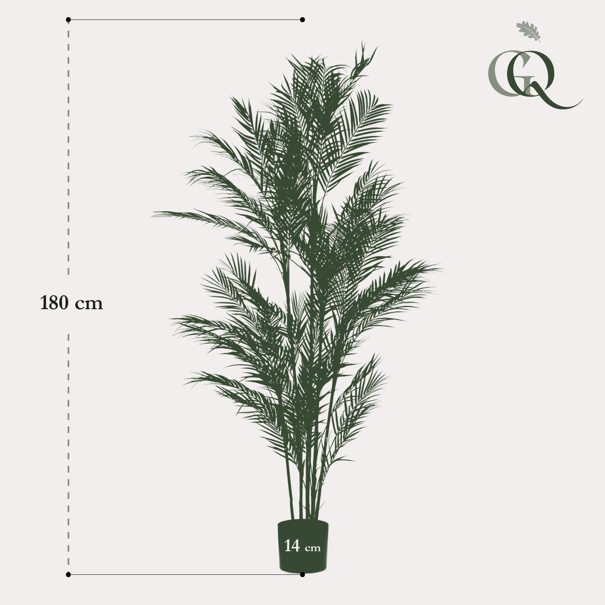 Kunstpflanze - Chamaedorea Elegans - Bergpalme