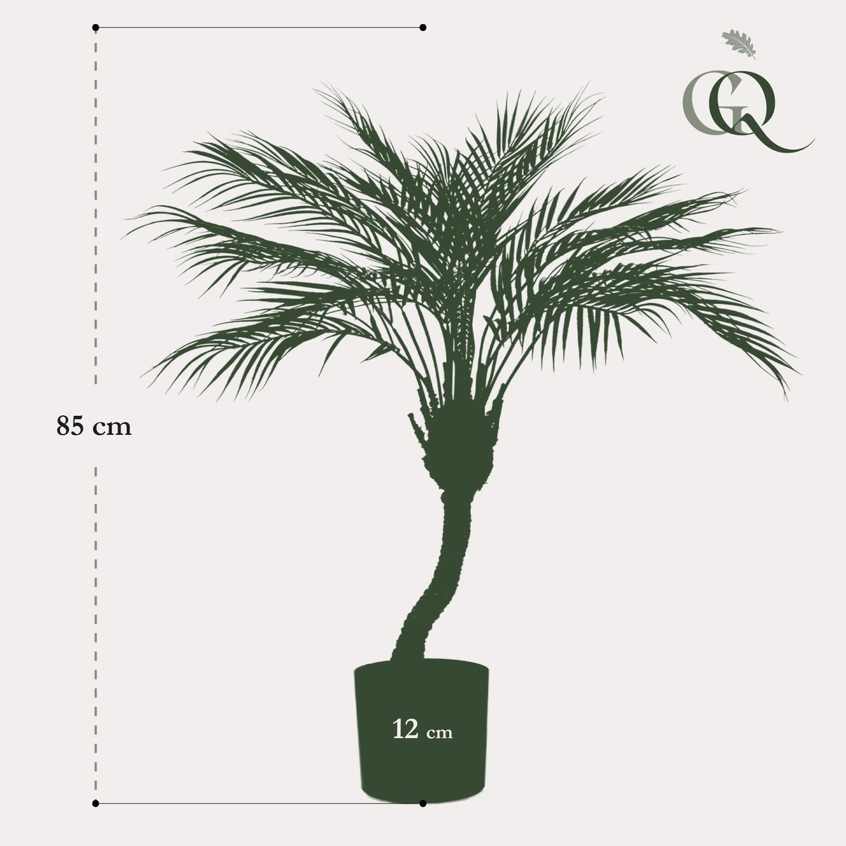 Kunstpflanze - Chamaedorea Elegans- Bergpalme