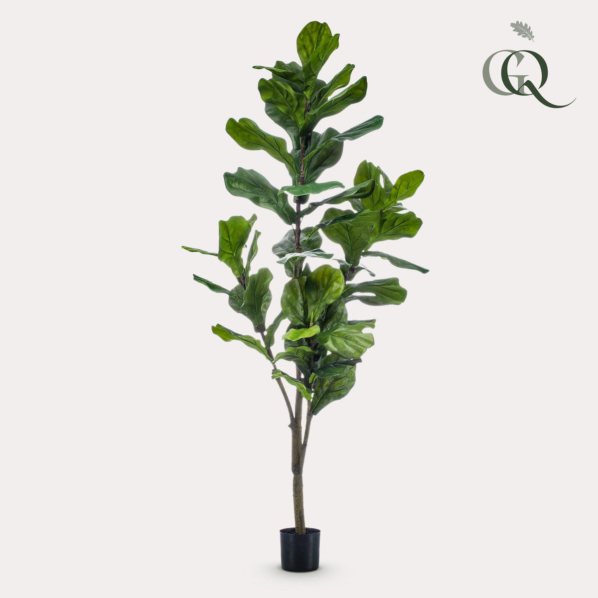 kunstplant - Ficus Lyrata  - Tabaksplant