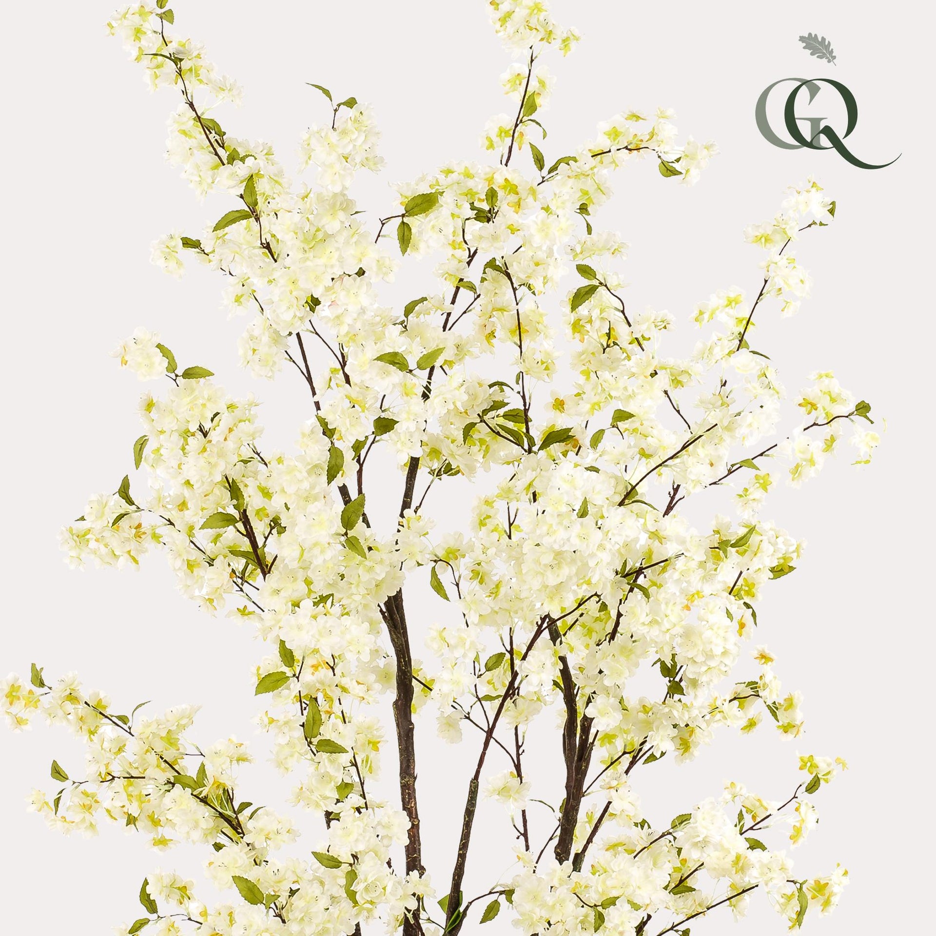 Kunstpflanze Kirschblüte (Prunus) Weiß