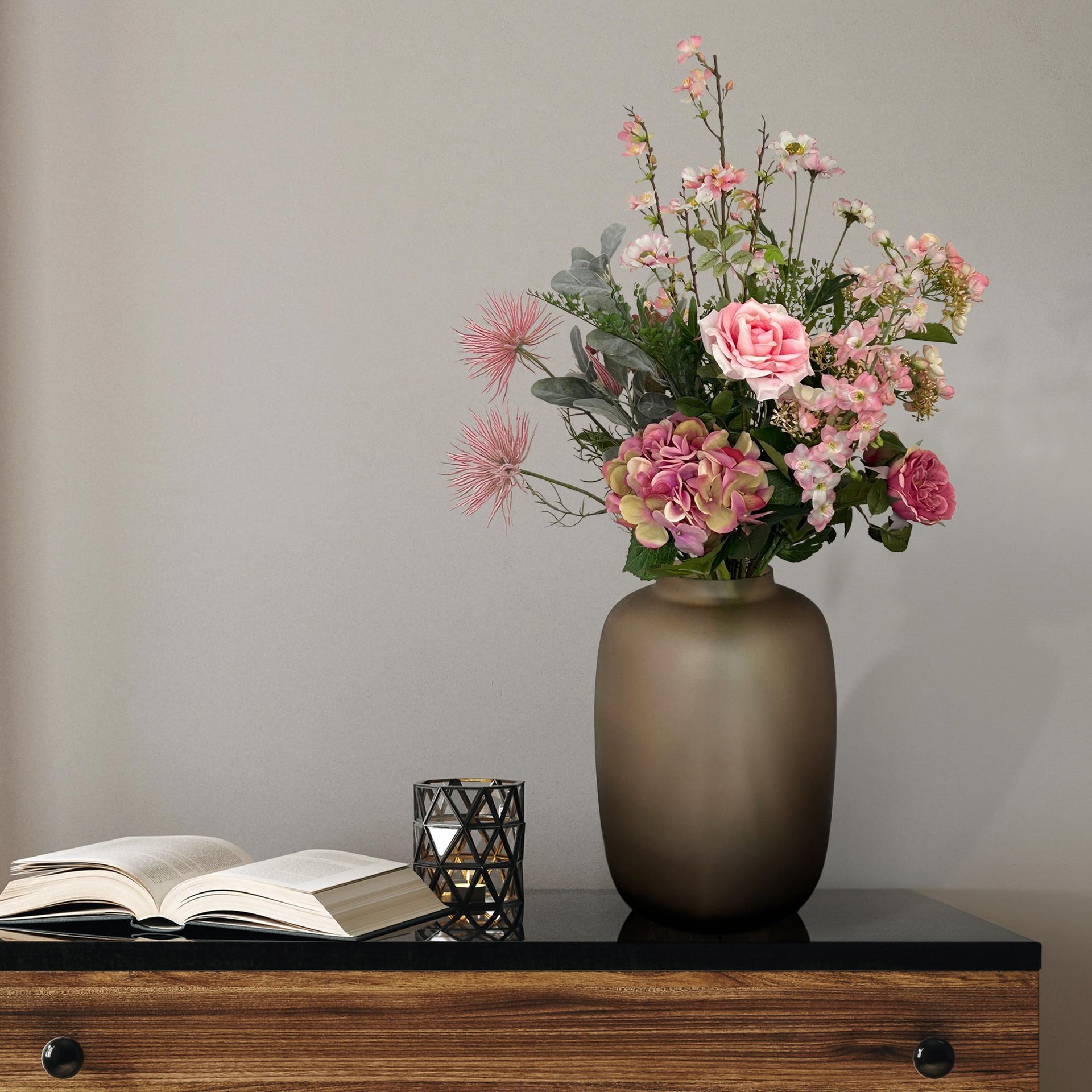 Kunstblumenstrauß L – Pretty Pink – 89 cm
