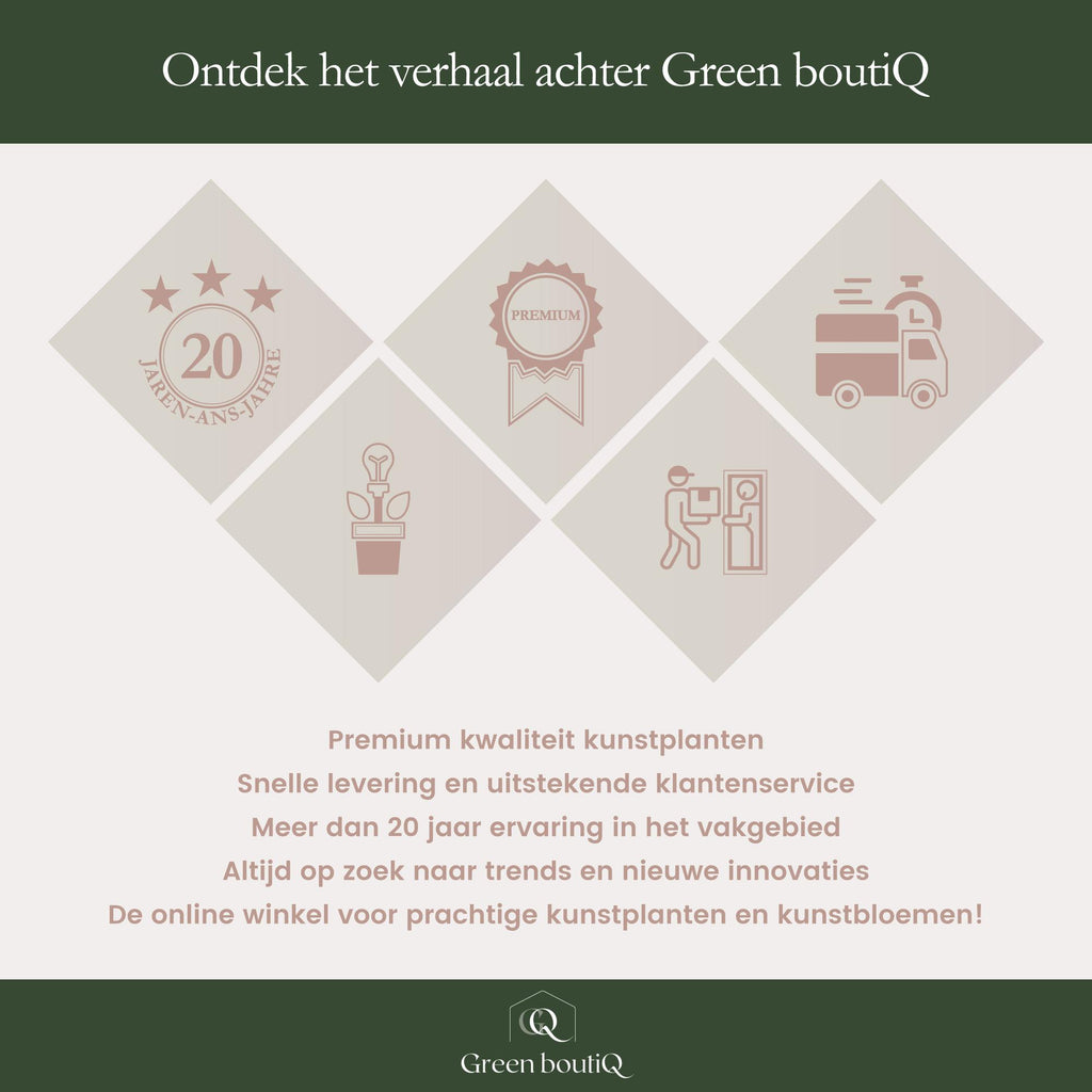 Kunstbloemen Solo - White - Hydrangea Flower - x 8 - 52 cm