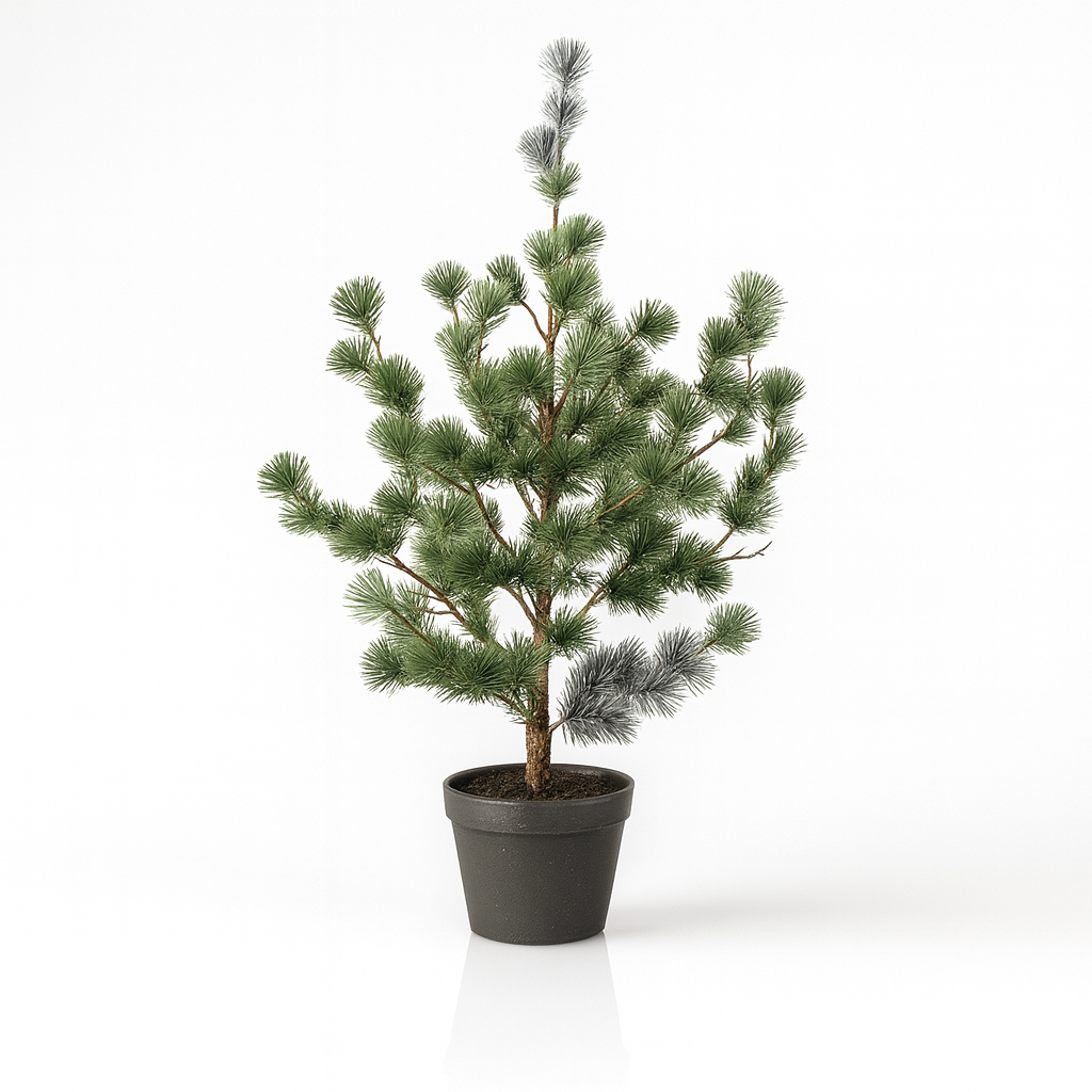 Kiefer (Cedar Pine) 80 cm - Kunstpflanze im Topf